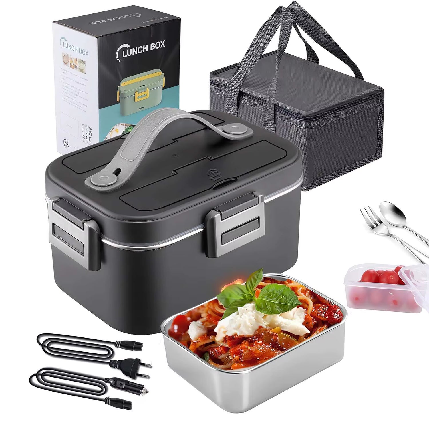 Lunch Box Électrique Multifonction 3 en 1